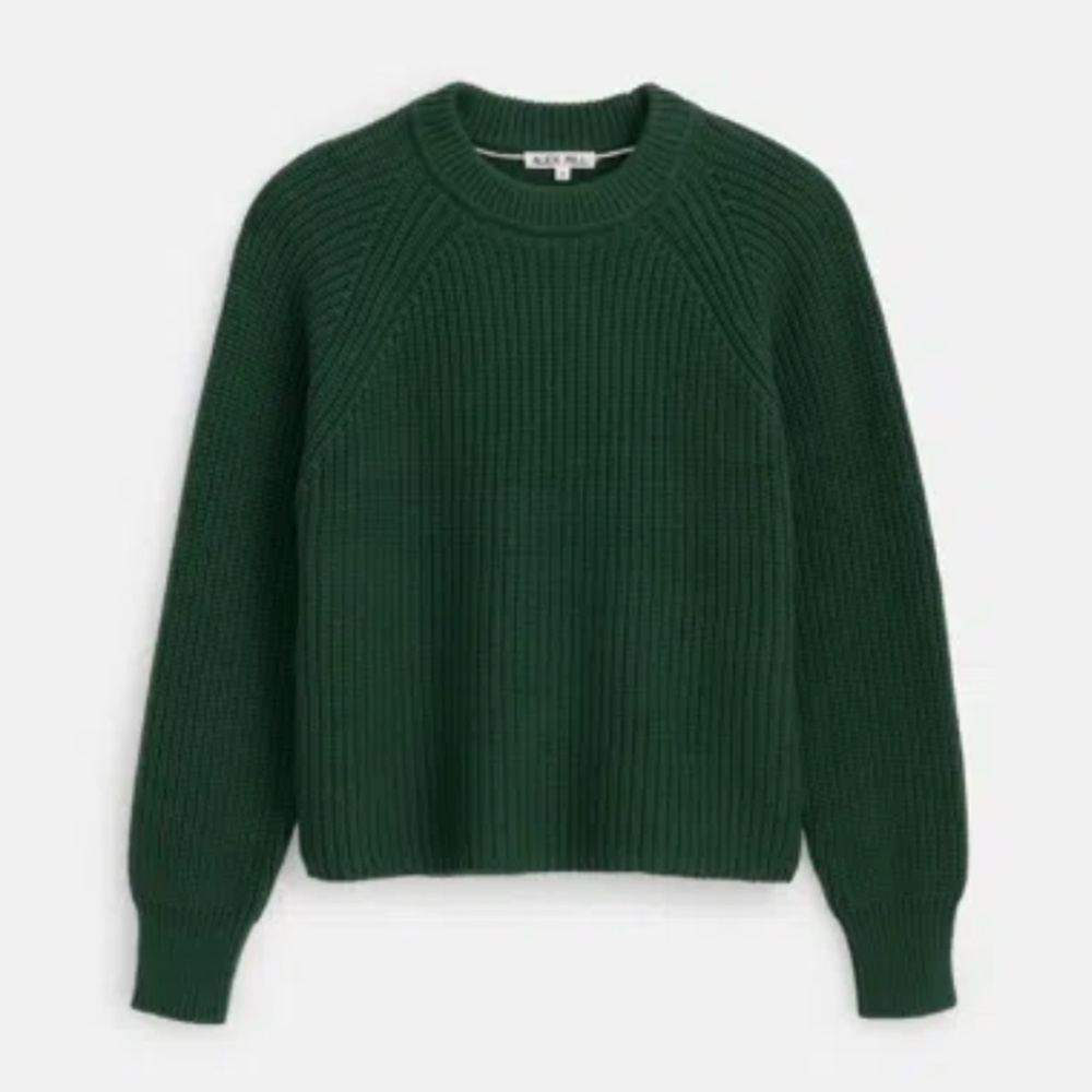 Alex Mill Amalie Pullover Sweater Forest Walk